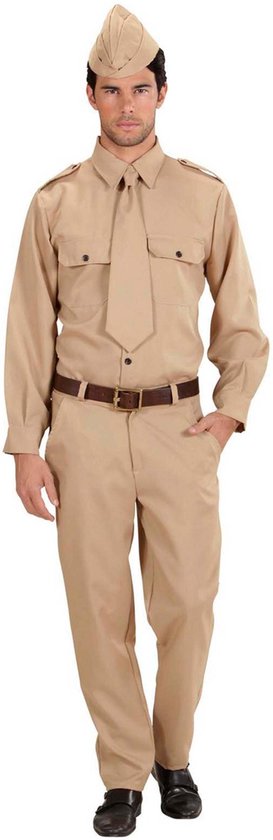 "Amerikaans soldatenkostuum voor volwassenen - Verkleedkleding - XL"