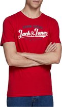 Jack & Jones T-shirt - Mannen - rood,wit,blauw