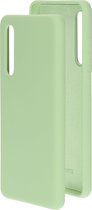 Mobiparts Silicone Cover Huawei P30 Pistache Green