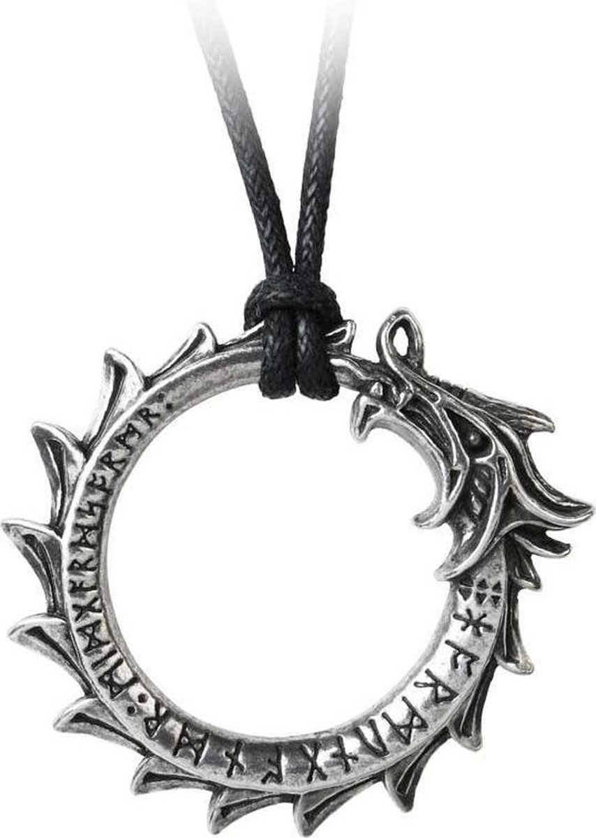 Alchemy - JORMUNGAND SERPENT Ketting - Zilverkleurig
