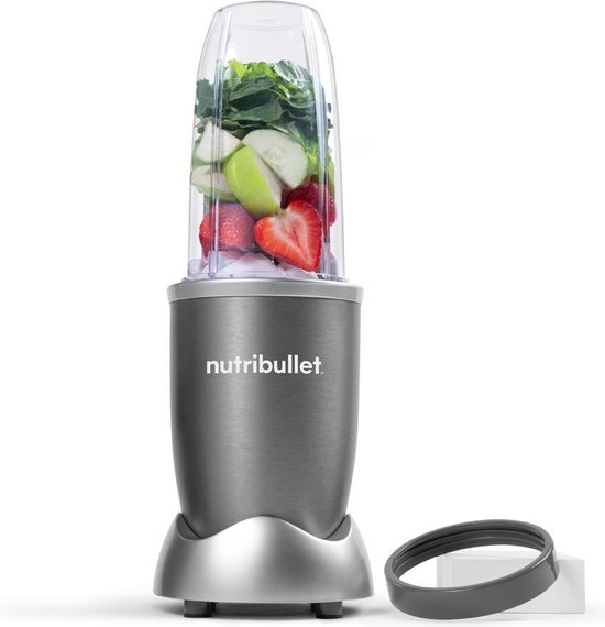 Foto: Nutribullet pro blender 900 watt 5 delig grijs