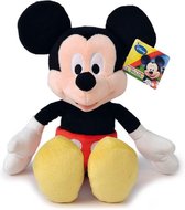 Nicotoy Knuffel Mickey Mouse 120 Cm Pluche Zwart