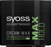 SYOSS - Styling Max Hold Wax - Haarwax - Haarstyling - 6 x 150 ml - Voordeelverpakking