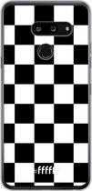 LG G8 ThinQ Hoesje Transparant TPU Case - Checkered Chique #ffffff