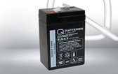 Q-Batteries 6LS-4.5 6V 4.5 Ah Batterie au plomb non déversable / AGM VRLA 4250889610777