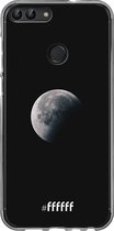 Huawei P Smart (2018) Hoesje Transparant TPU Case - Moon Night #ffffff