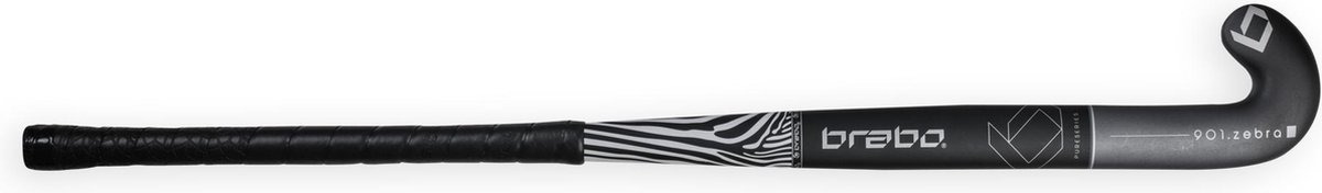 Brabo G-Force Pure Zebra Dames Hockeystick - Black/Silver - 35 Inch
