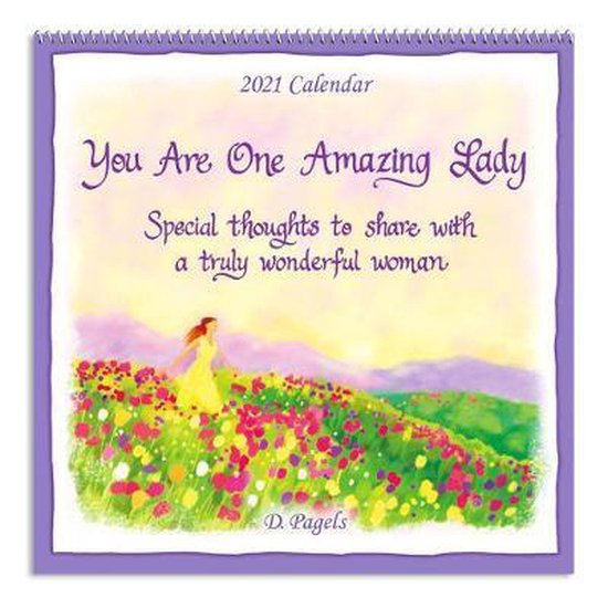 Blue Mountain Arts 2021 Wall Calendar you Are One Amazing Lady