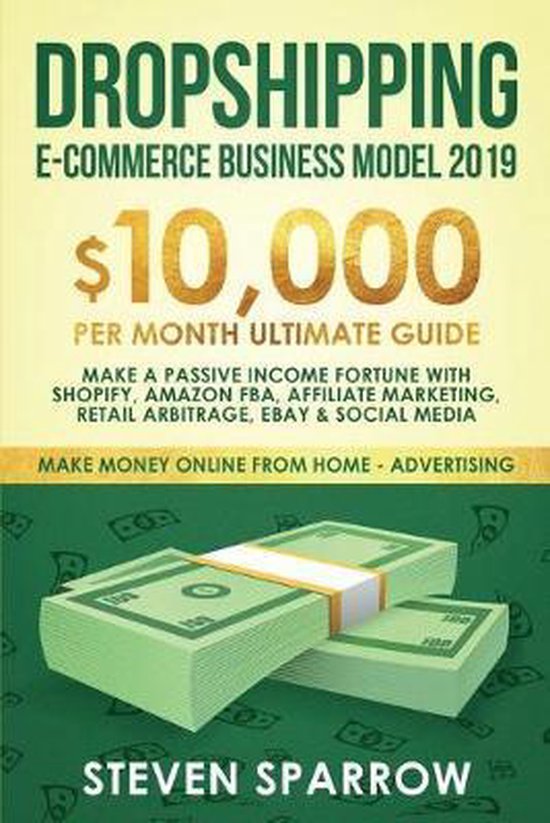 Make Money Online from Home- Dropshipping E-commerce Busines ... - cover