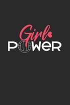 Girl Power: 6x9 Netball - grid - squared paper - notebook - notes