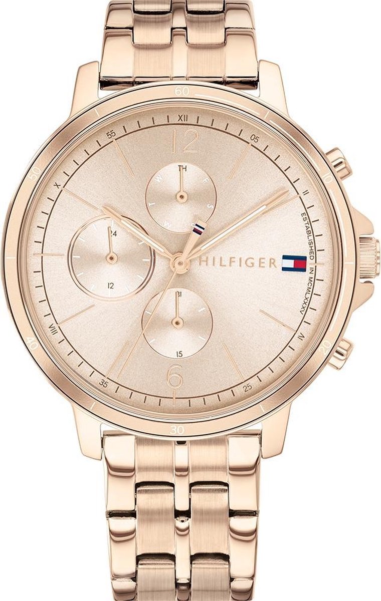 Tommy Hilfiger TH1782190 Horloge - Staal - Rosekleurig - Ø 38 mm