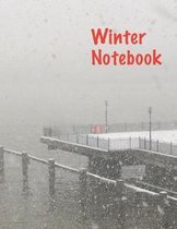 Winter Notebook: Blank Lined Notebook