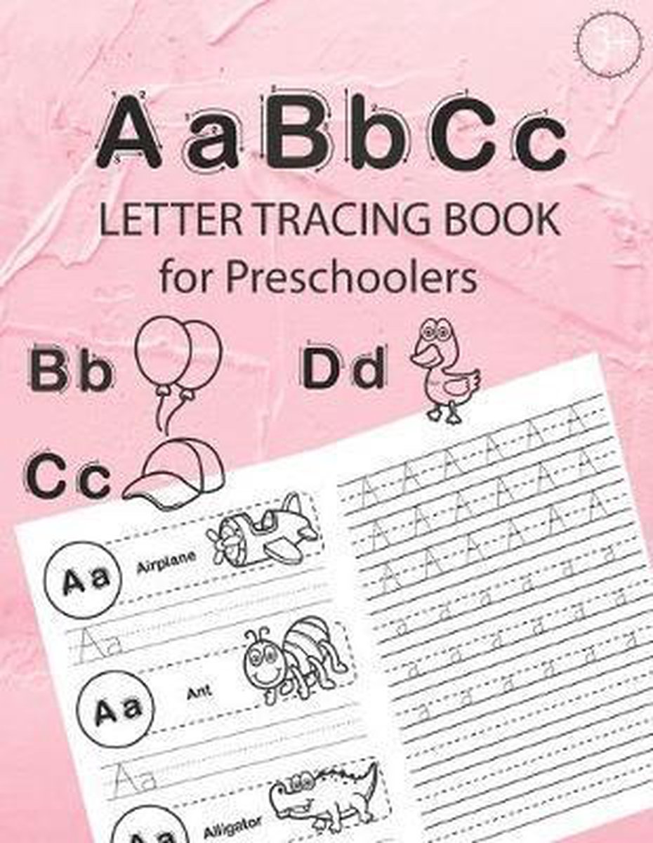 Abc Letter Tracing Book For Preschoolers van Alex Journals
