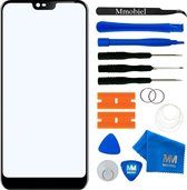 MMOBIEL Front Glas Display Scherm voor Nokia 7.1 2018 (zwart) - incl. Tools