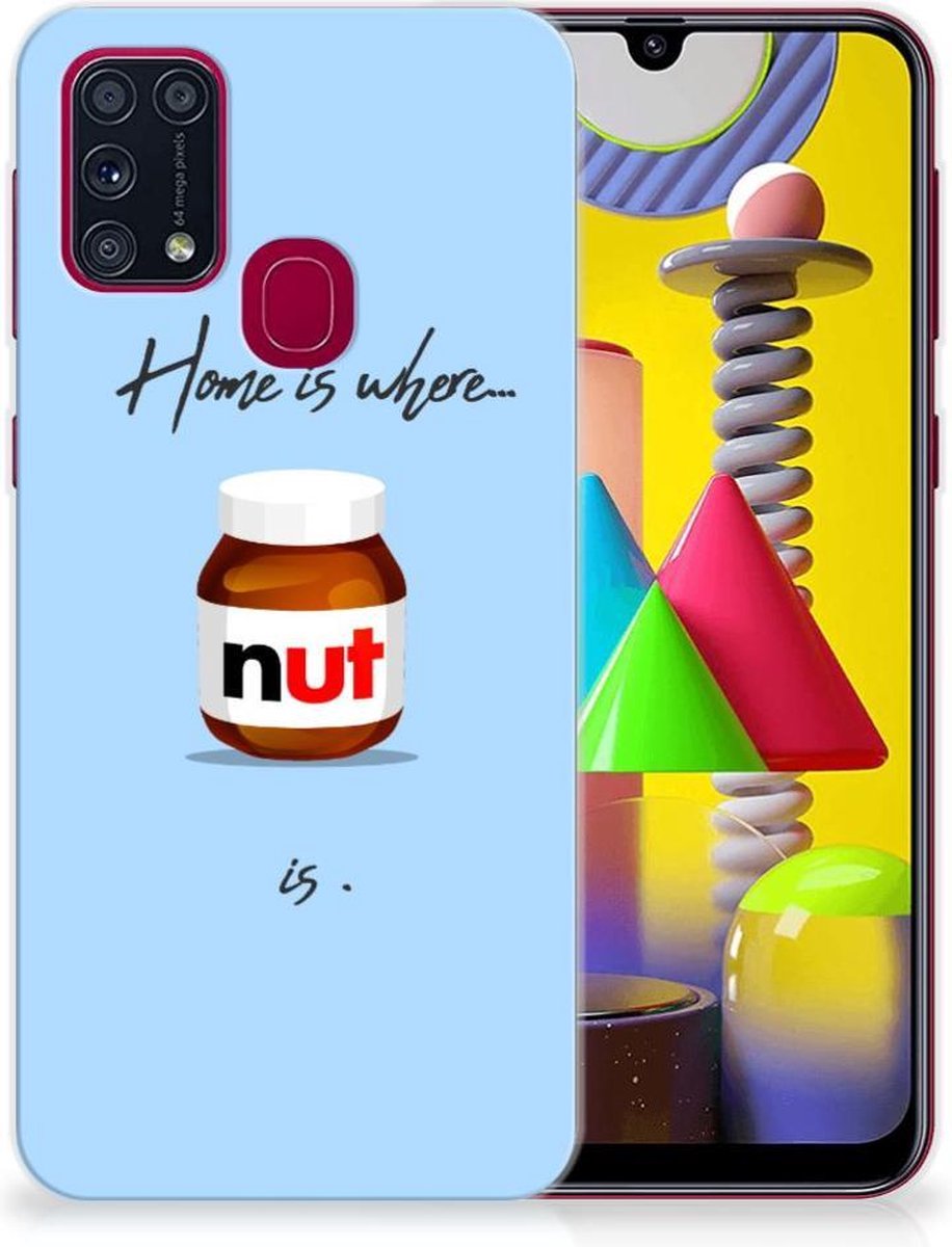 Samsung Galaxy M31 Siliconen Case Nut Home