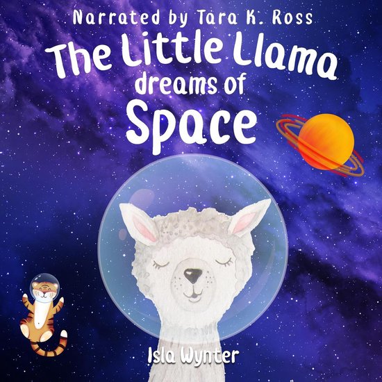 The Little Llama Dreams of Space - cover