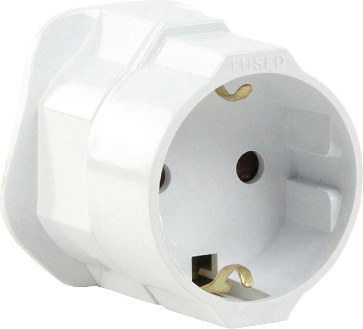 Goobay Mains Adapter UK, White