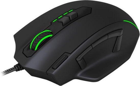 T-Dagger Major - Computer - Gaming Muis - 8000 DPI - 10 Buttons - Ergonomisch - RGB