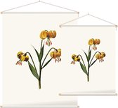Turkse Lelie (Martagon Lily White) - Foto op Textielposter - 45 x 60 cm