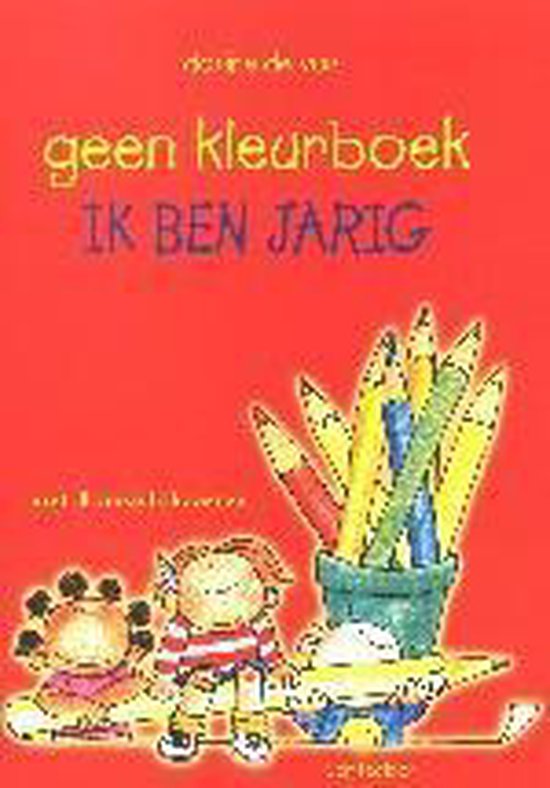 Foto: Geen kleurboek ik ben jarig