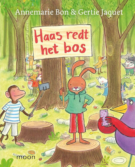 Haas redt het bos - cover