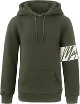 Malelions Junior Captain Hoodie - Army/Off-white