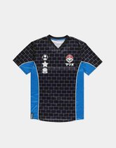 Nintendo Super Mario Heren Tshirt -M- Sports Jersey Zwart