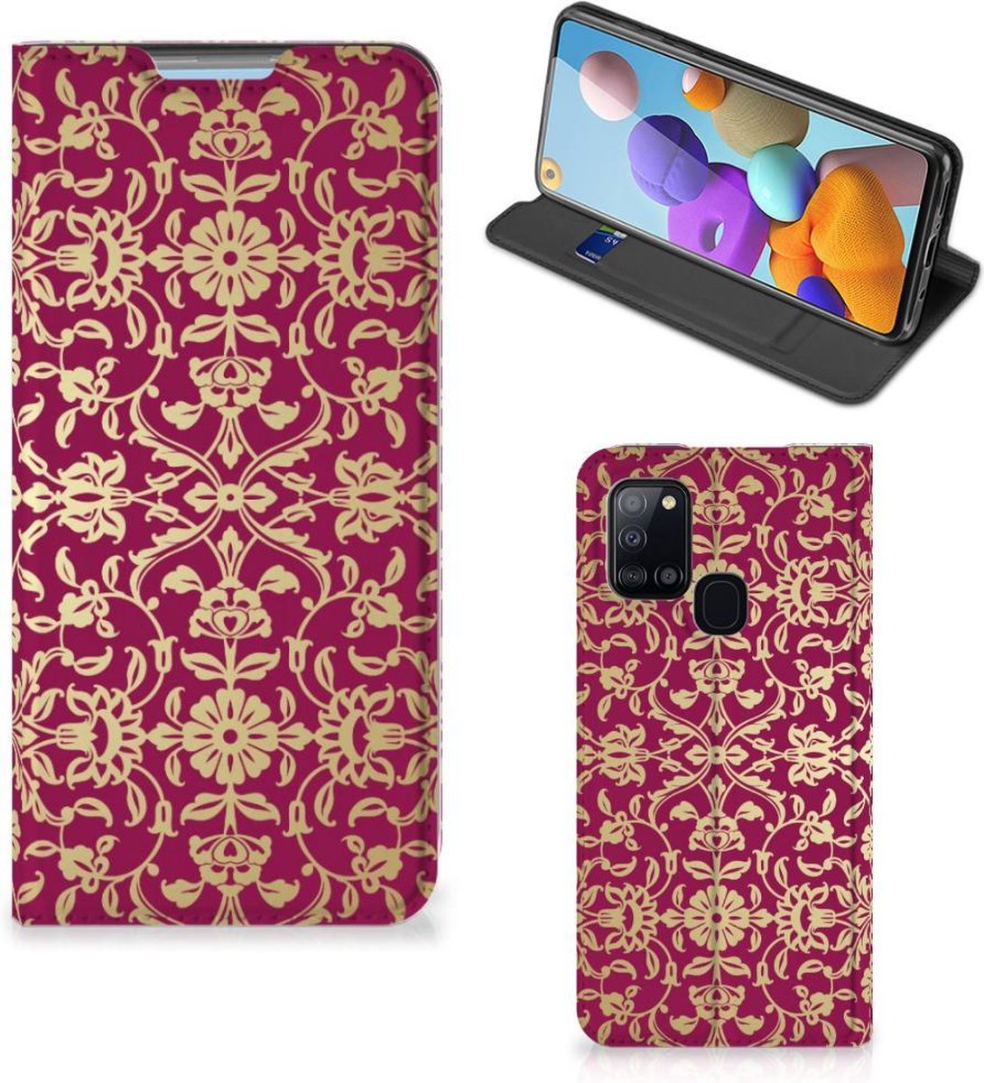 Telefoon Hoesje Samsung Galaxy A21s Barok Pink