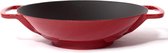 Gietijzeren wok - Ø35 cm - Sürel - Rood met grote korting