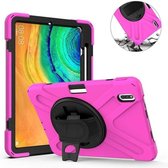 Huawei MatePad Pro 10.8 Cover - Hand Strap Armor Case - Magenta