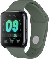 iMoshion Siliconen Smartwatch Bandje voor de Oppo Watch 46 mm - Groen