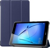 Huawei MatePad T8 Tri-Fold Book Case - Donker Blauw