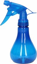 Waterverstuivers/spuitflessen 250 ml blauw - Plantenspuiten/schoonmaakspuiten