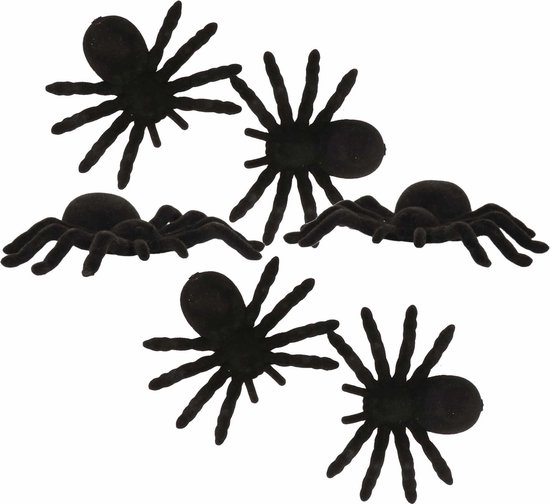 Halloween Effrayant Araignées Décoration de Table Fête d'Halloween Effrayant Pack de 5 araignées 