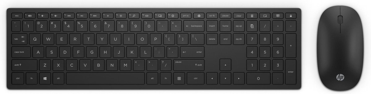 HP Pavilion draadloos toetsenbord en muis 800 (zwart)