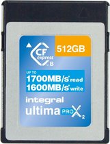 Integral 512GB UltimaPro X2 CFexpress Cinematic Type B 2.0
