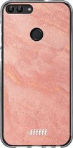 Huawei P Smart (2018) Hoesje Transparant TPU Case - Sandy Pink #ffffff