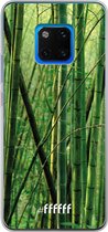 Huawei Mate 20 Pro Hoesje Transparant TPU Case - Bamboo #ffffff