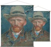Zelfportret, Vincent van Gogh - Foto op Textielposter - 60 x 80 cm