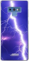 Samsung Galaxy Note 9 Hoesje Transparant TPU Case - Thunderbolt #ffffff