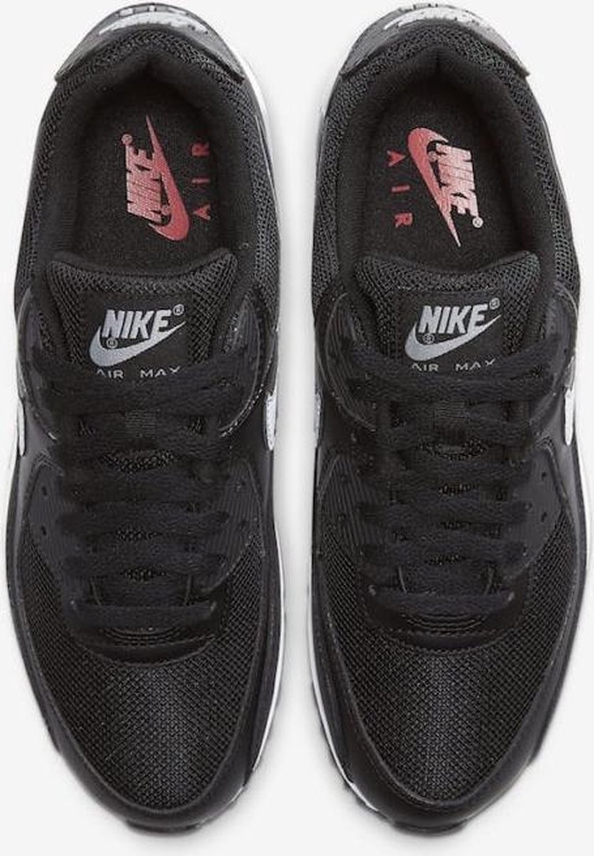 Nike Air Max 90 Zwart / Rood - Heren Sneaker - CW7481-002 - Maat 40.5 |  bol.com
