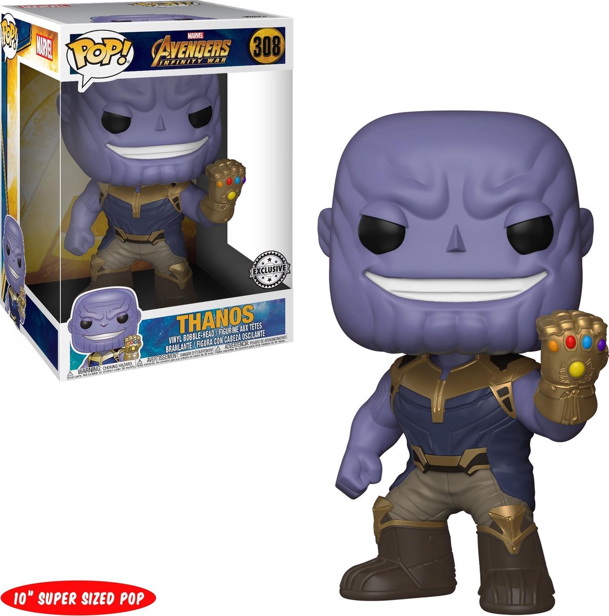 Thanos 10 inch #367  - Infinity War - Funko POP!