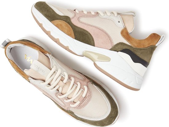 VIA VAI Dames Lage sneakers Zaira Fae - Multi - Maat 39 | bol.com