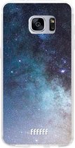 Samsung Galaxy S7 Edge Hoesje Transparant TPU Case - Milky Way #ffffff