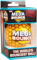 Wicked Stuiterbal Mega Bounce Xtr 7 Cm Rubber Geel/wit