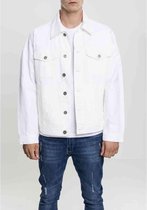 Urban Classics Jacket -S- Ripped Denim Wit