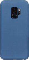 ADEL Premium Siliconen Back Cover Softcase Hoesje Geschikt voor Samsung Galaxy S9 Plus - Blauw