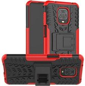 Xiaomi Redmi Note 9 Hoesje - Schokbestendige Back Cover - Rood