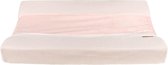 Baby's Only Gebreide baby aankleedkussenhoes - Waskussenhoes - Overtrek verzorgingskussen Classic - Classic Roze - 45x70 cm