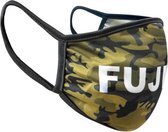 Fuji Mae Mondkapje Kleur: Leger Groen Camouflage, Maat: JR